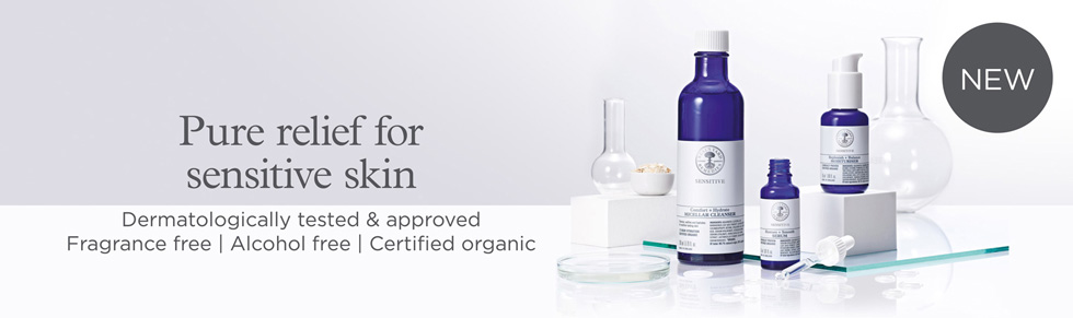 Sensitive skin range of products picture