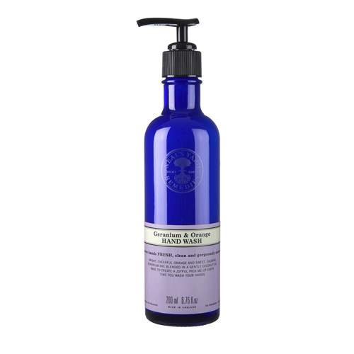 Geranium & Orange Hand Wash 200ml, Neal's Yard Remedies