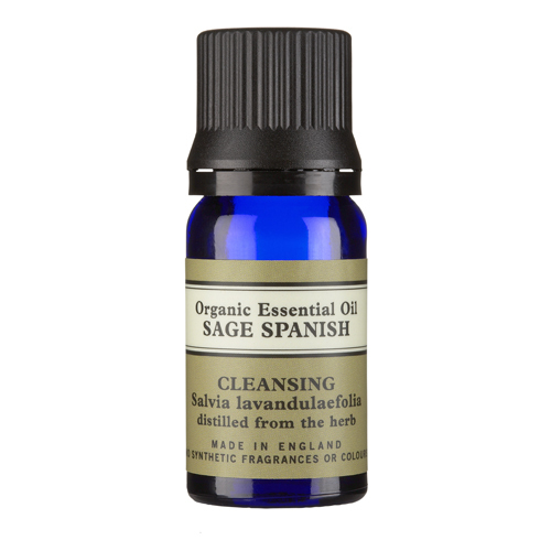 Sage Spanish Organic Essential Oil 10ml With Leaflet, Neal's Yard Remedies