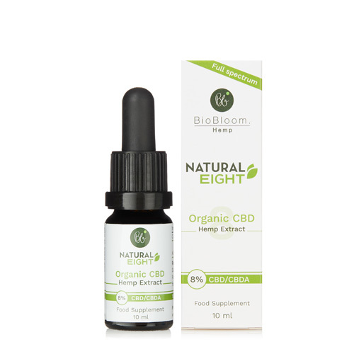 BioBloom Natural Eight Organic CBD Hemp Extract 8%, Neal's Yard Remedies