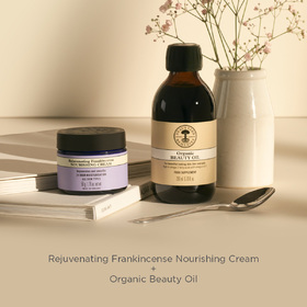 Frankincense Nourishing Cream + Beauty Oil