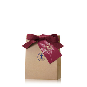 Small Pouch with Red Ribbon & Tag