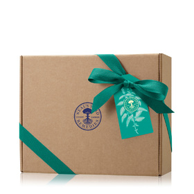 Large Kraft Box, Turquoise Ribbon, Tissue paper& Tag